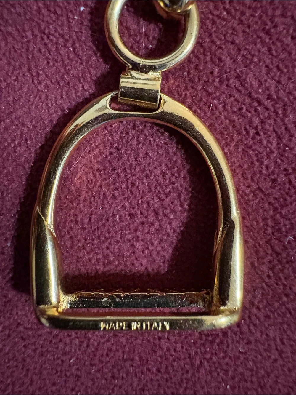 Gucci gold-tone horsebit chain belt